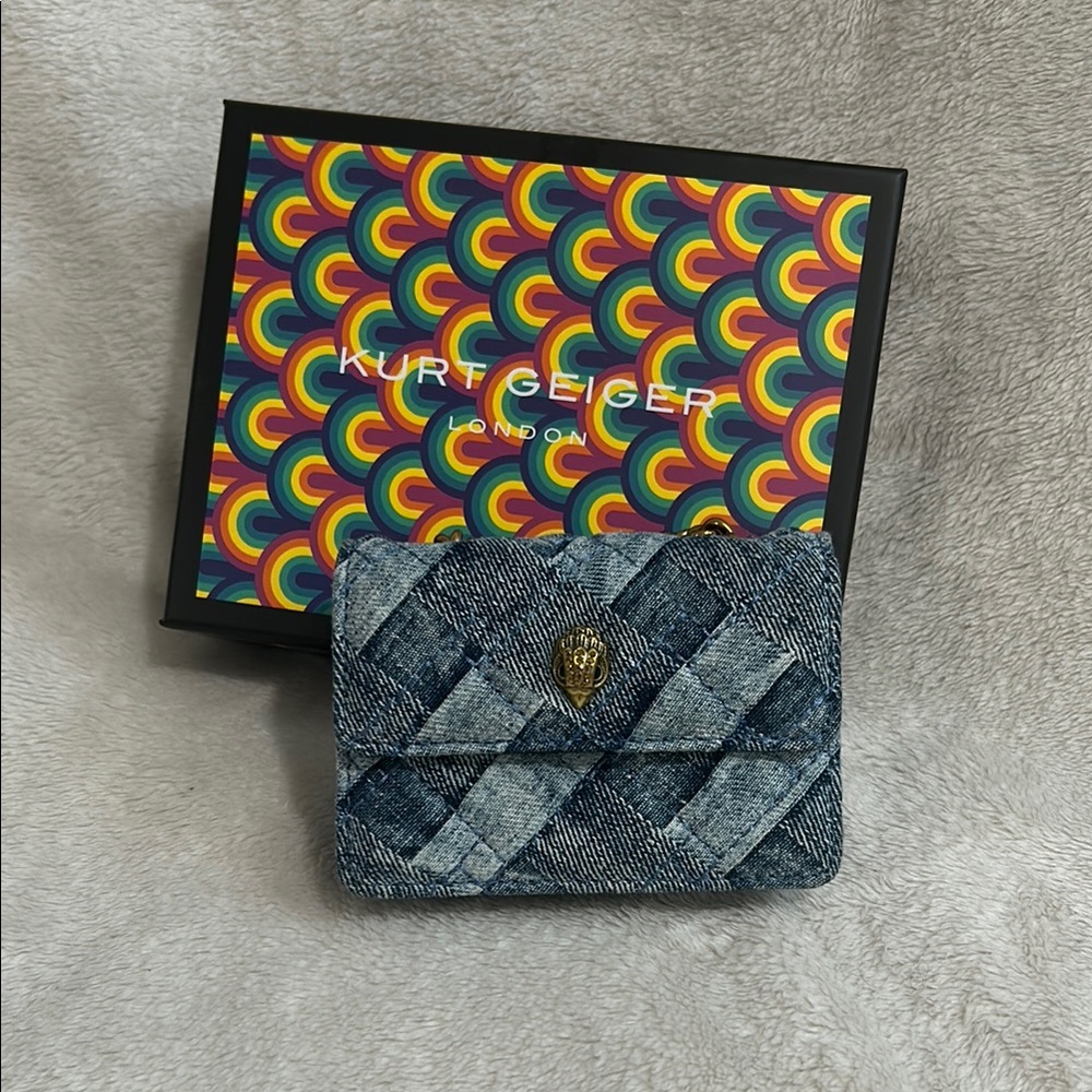 Kurt Geiger Denim Patchwork